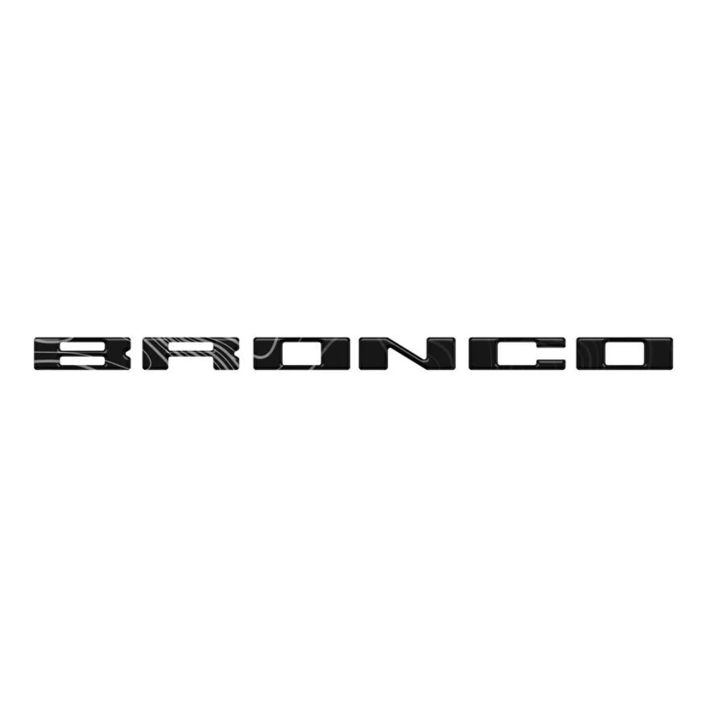 Tufskinz Glove Box Letters Inserts for Ford Bronco (2021-2026) - Image 25