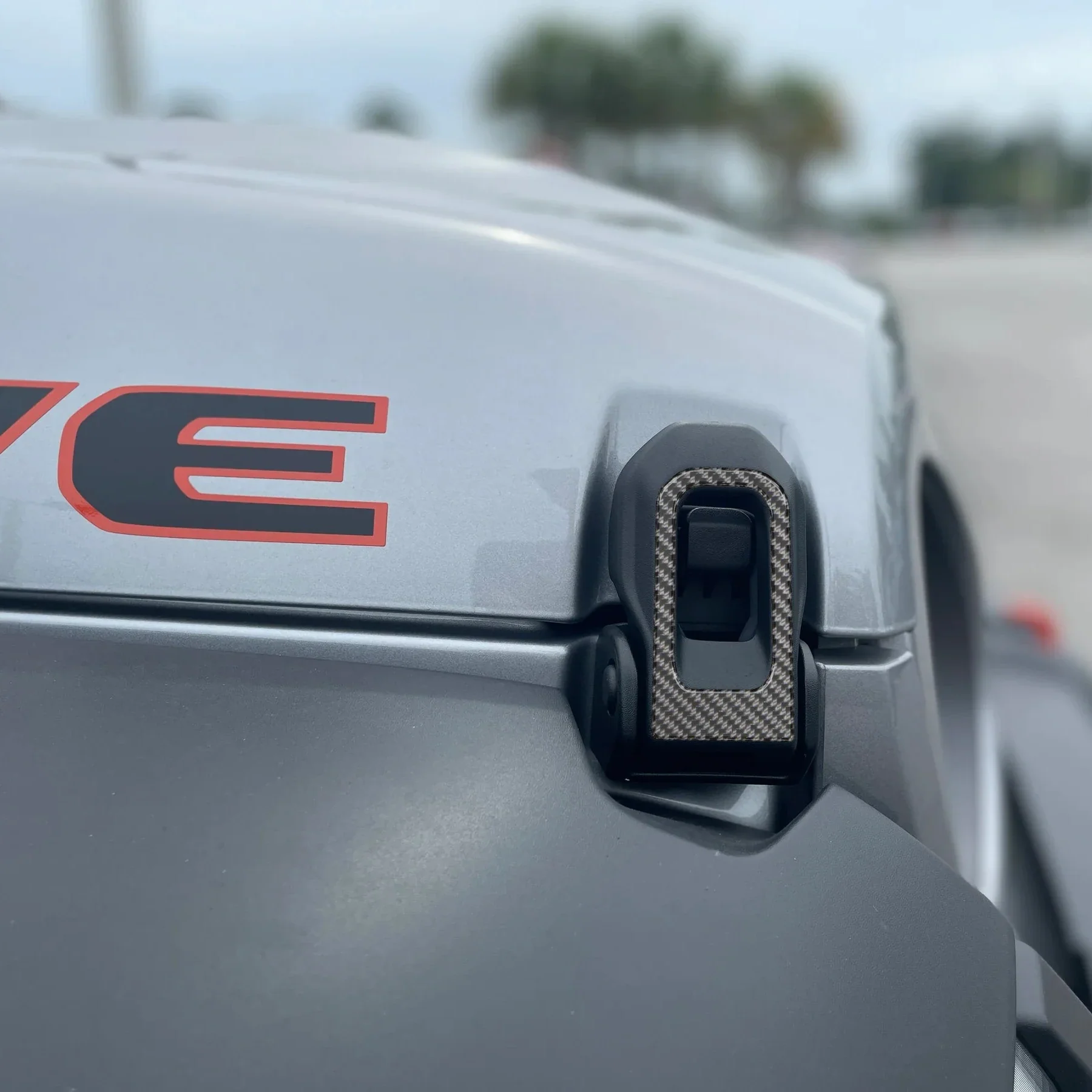 Tufskinz Hood Hinge Clip Accent for Jeep Gladiator (2019-2024) - Image 2