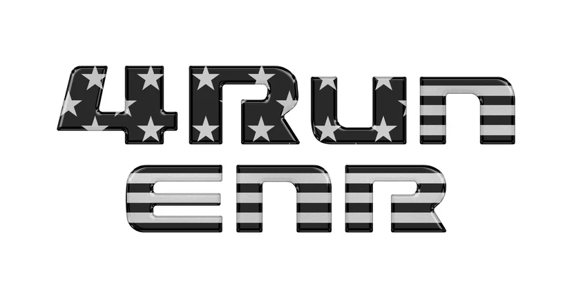 Tufskinz Liftgate Letter Overlays for 4Runner (2025-2026) - Image 3