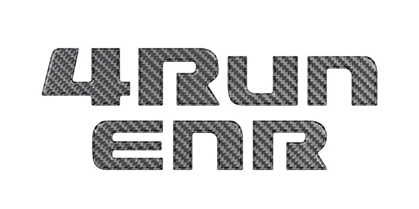 Tufskinz Liftgate Letter Overlays for 4Runner (2025-2026) - Image 5