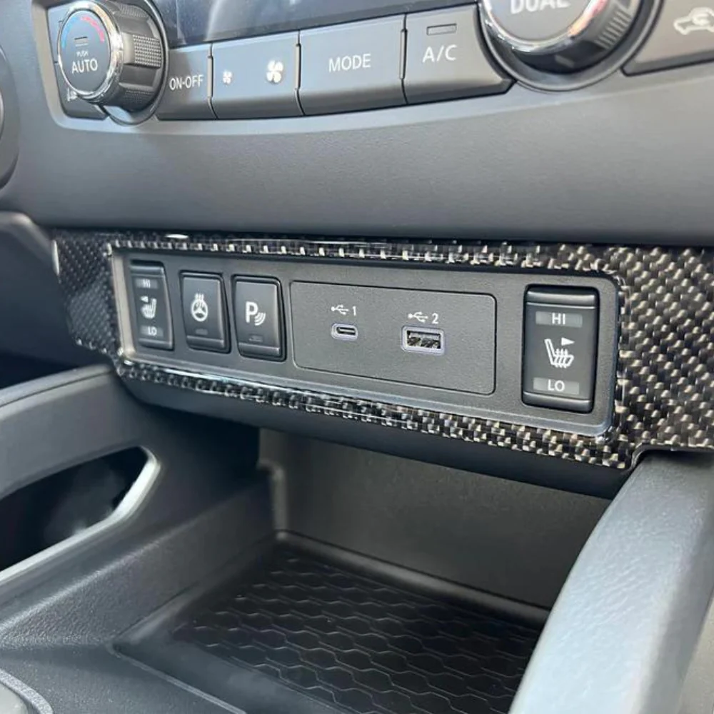 Tufskinz Lowe Dash Accent Trim for Nissan Frontier (2022-2024) - Image 2