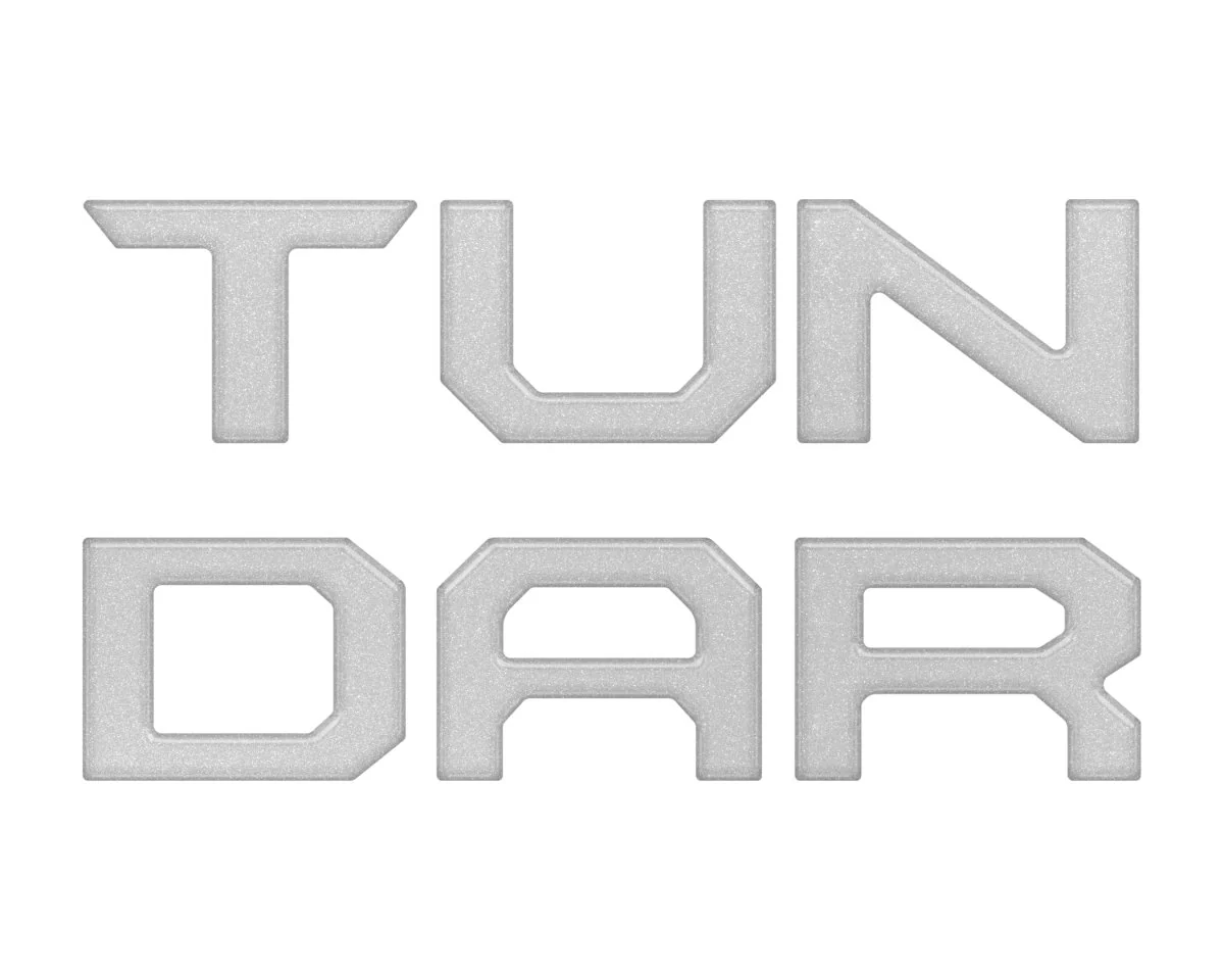 Tufskinz Lower Grille Letter Inserts for Tundra (2022-2026) - Image 4