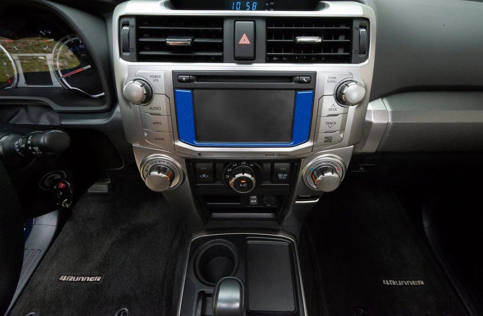 Tufskinz Lower Radio Display Accent Trim for 4Runner (2014-2024) - Image 3