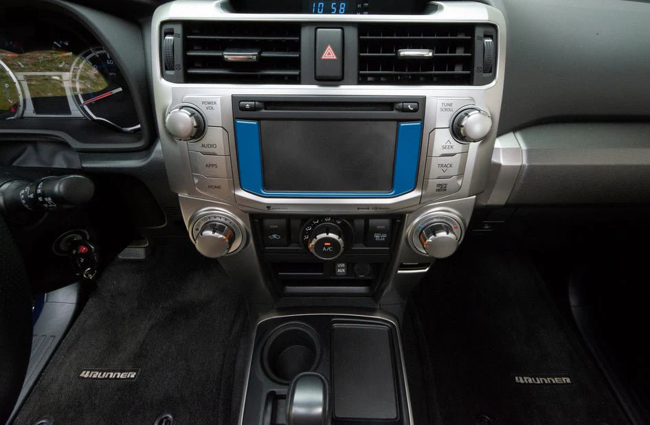 Tufskinz Lower Radio Display Accent Trim for 4Runner (2014-2024) - Image 4