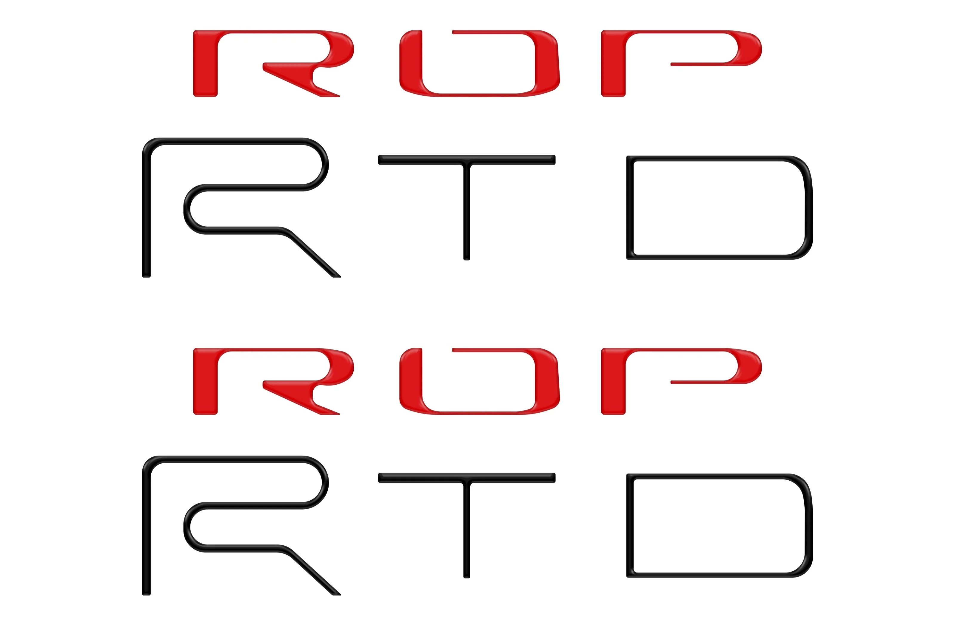 Tufskinz Pro Bed Side Letter Inserts for Tacoma (2022-2023) - Image 2