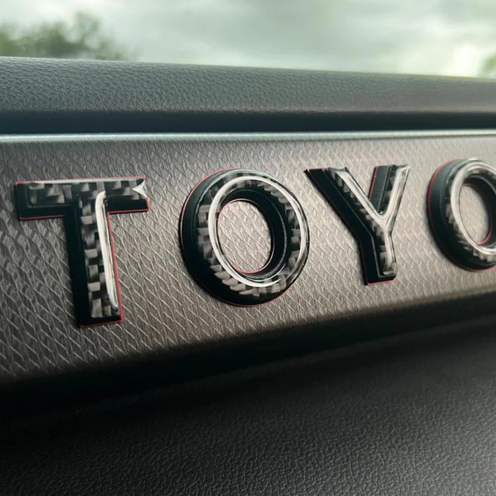 Tufskinz Pro Glovebox Letter Overlays for Tundra (2022-2026) - Image 2