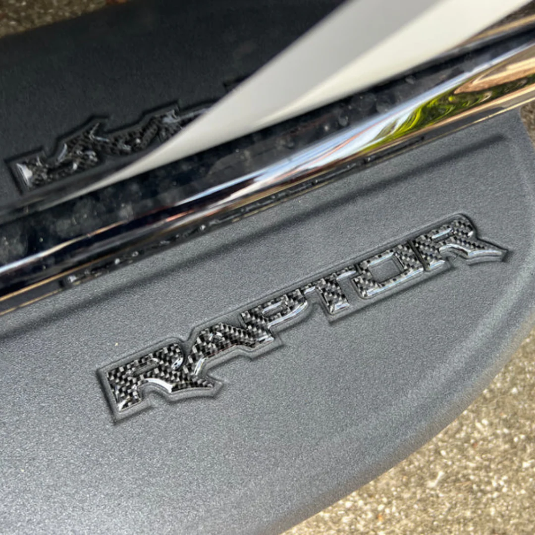 Tufskinz Raptor Running Board Emblem Overlays for Ford Ranger (2024-2025) - Image 2
