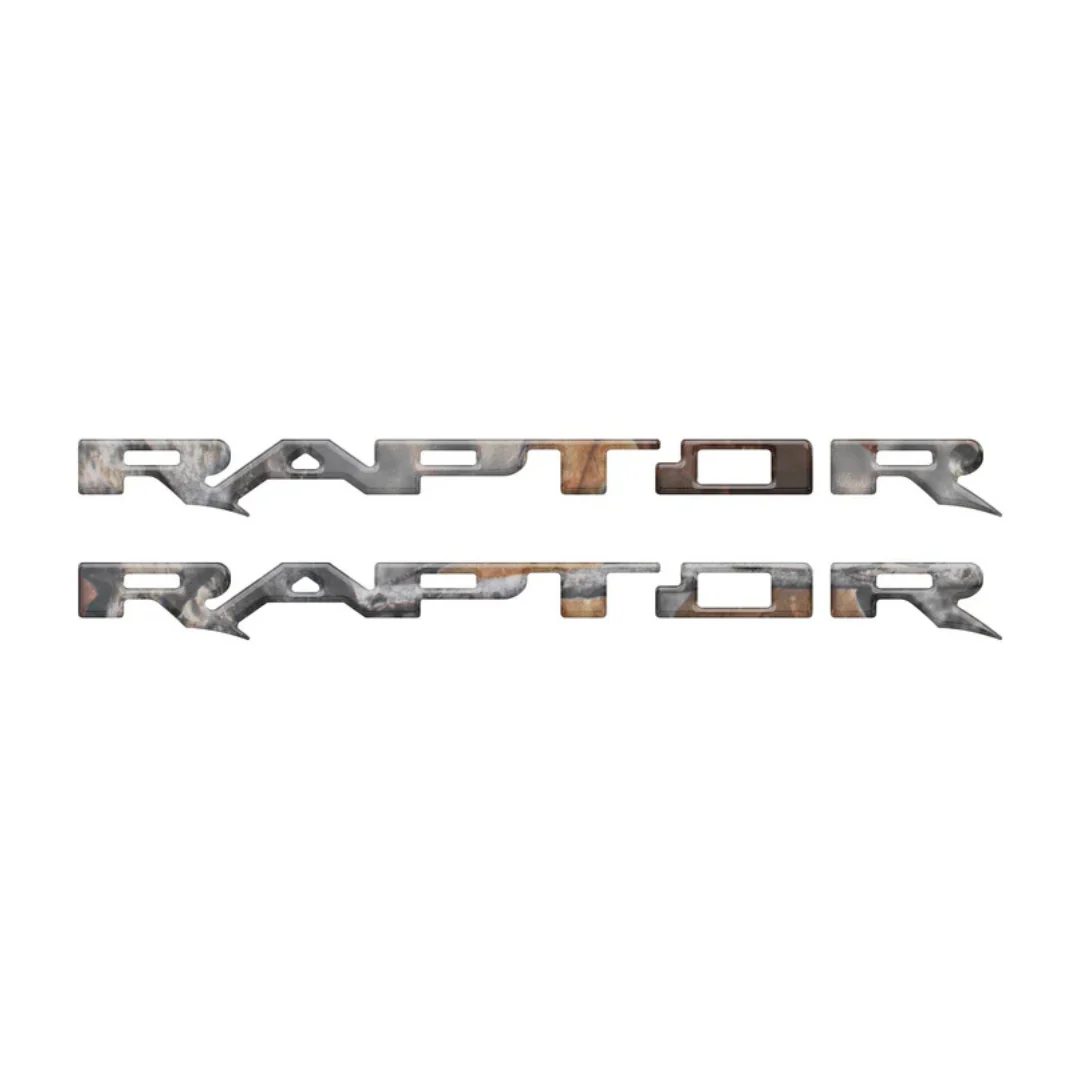 Tufskinz Raptor Running Board Letter Overlays for Ford Bronco Raptor (2022-2026) - Image 14