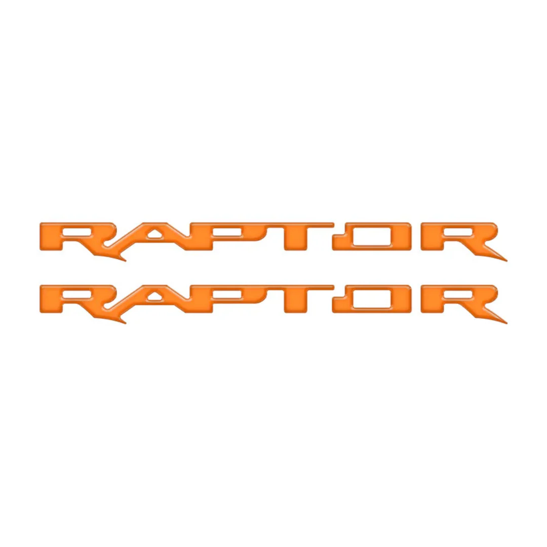 Tufskinz Raptor Running Board Letter Overlays for Ford Bronco Raptor (2022-2026) - Image 16