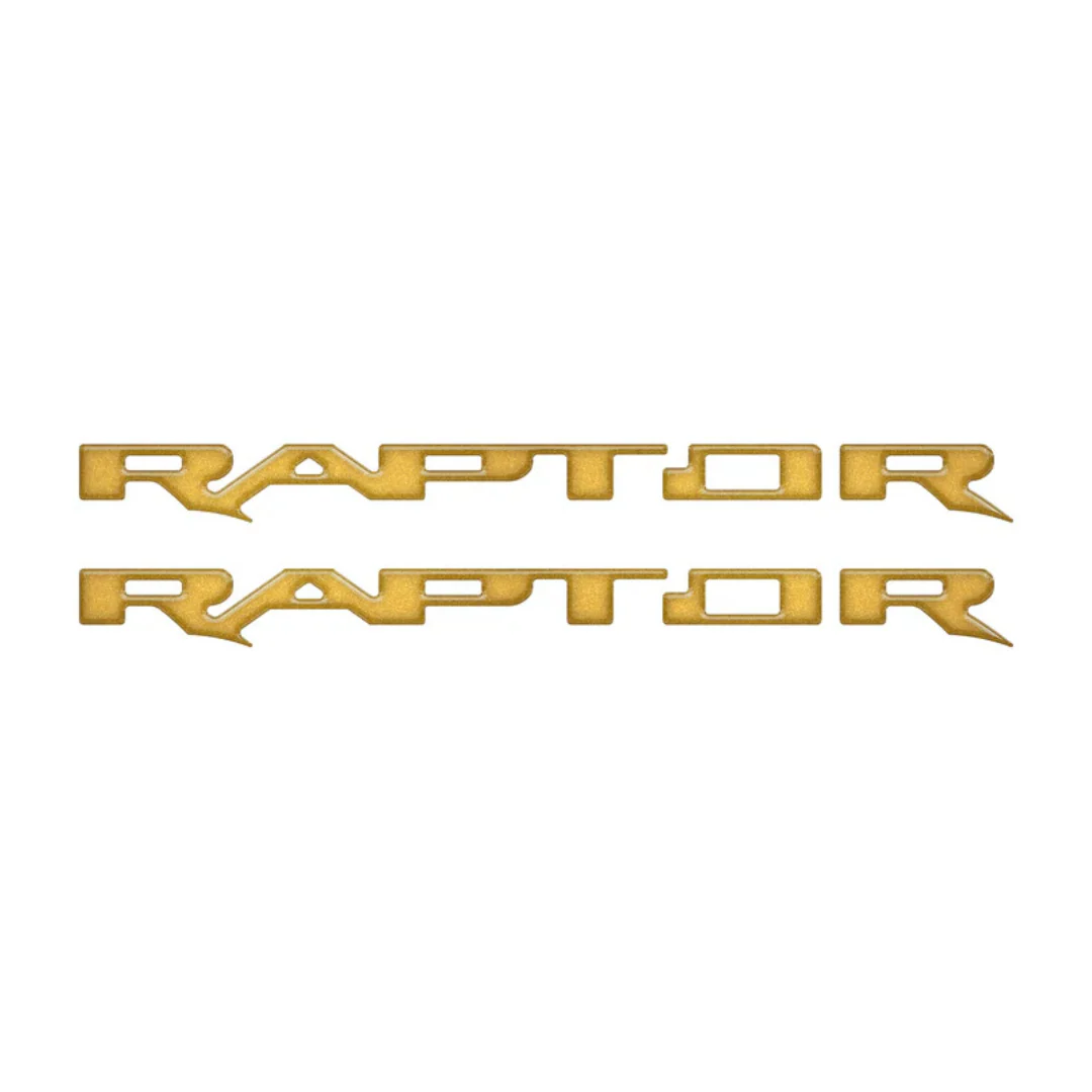 Tufskinz Raptor Running Board Letter Overlays for Ford Bronco Raptor (2022-2026) - Image 8