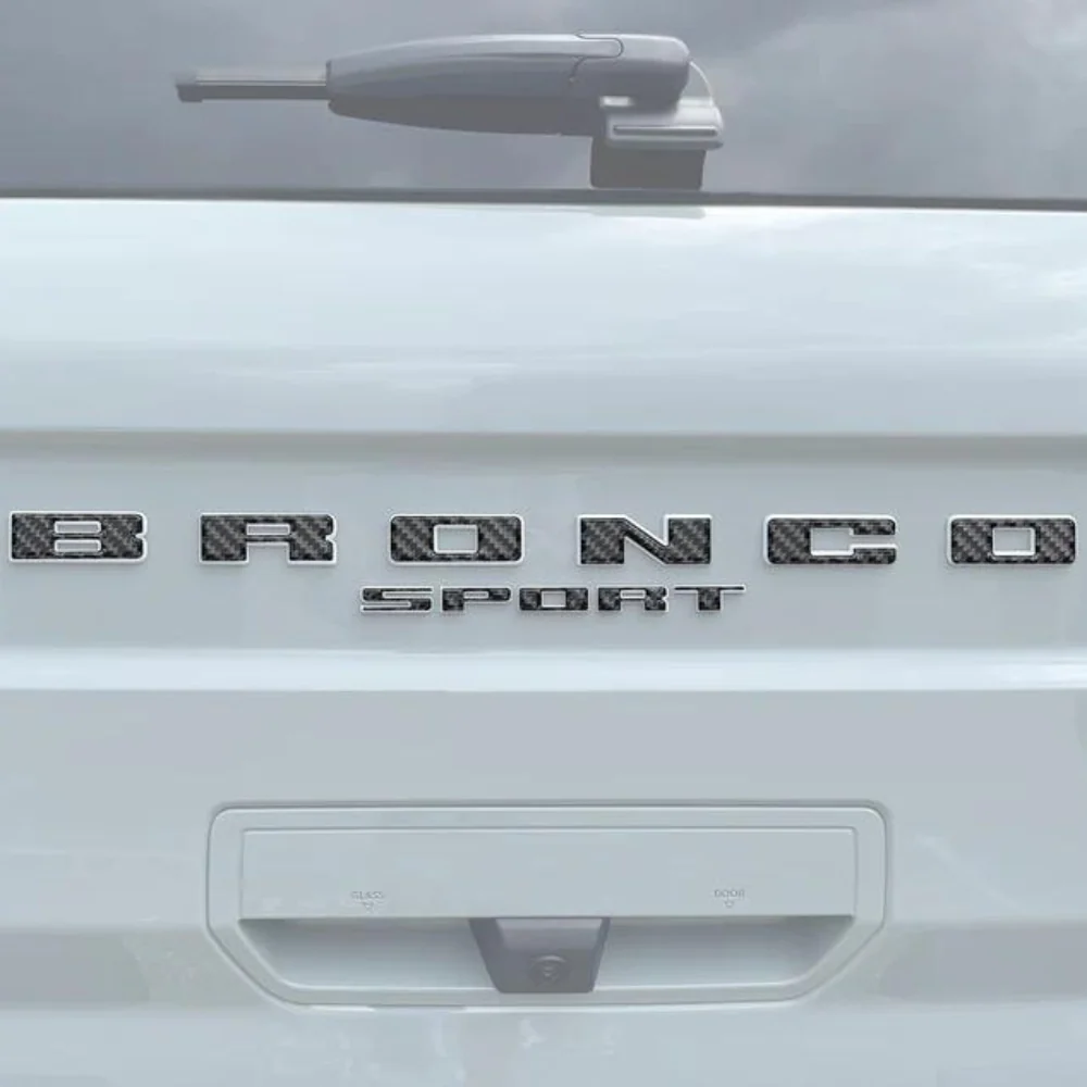 Tufskinz Rear Liftgate Letter Overlays for Ford Bronco Sport (2021-2026)