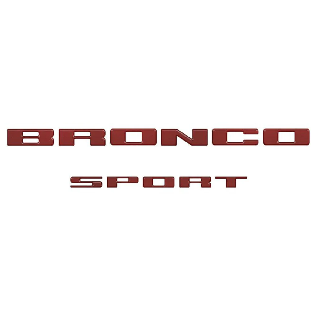 Tufskinz Rear Liftgate Letter Overlays for Ford Bronco Sport (2021-2026) - Image 11