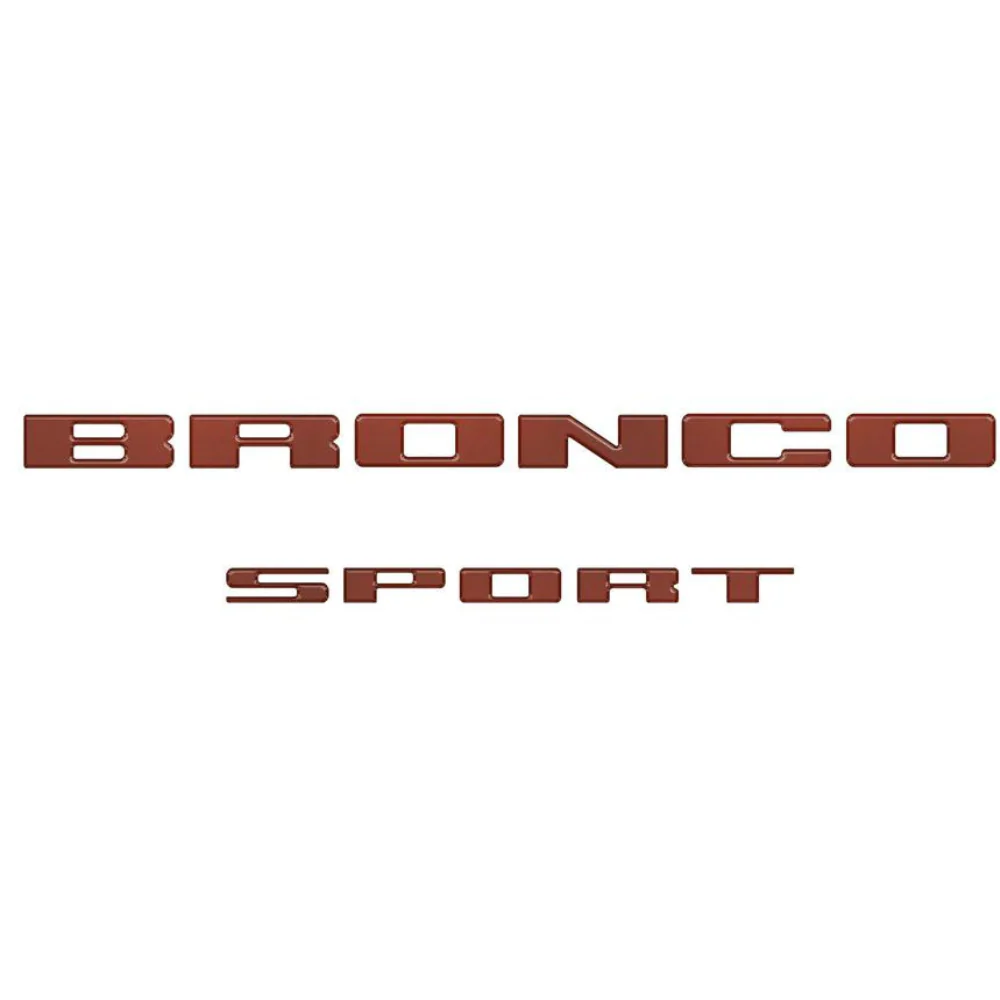 Tufskinz Rear Liftgate Letter Overlays for Ford Bronco Sport (2021-2026) - Image 16