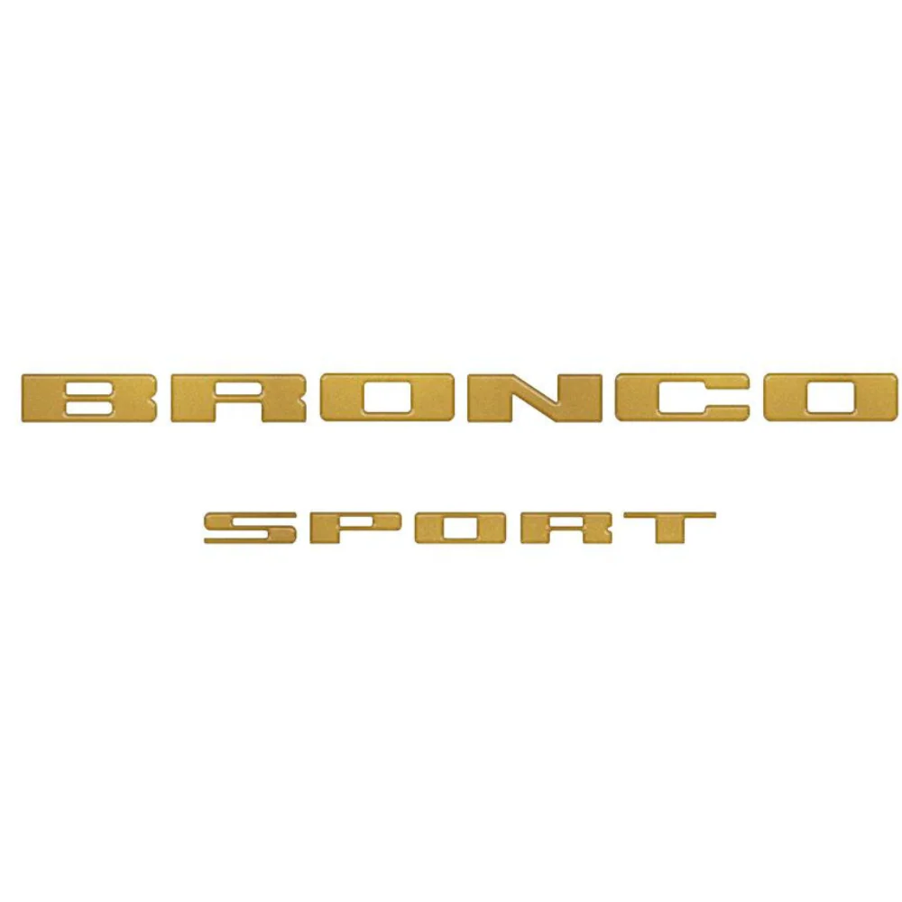 Tufskinz Rear Liftgate Letter Overlays for Ford Bronco Sport (2021-2026) - Image 18