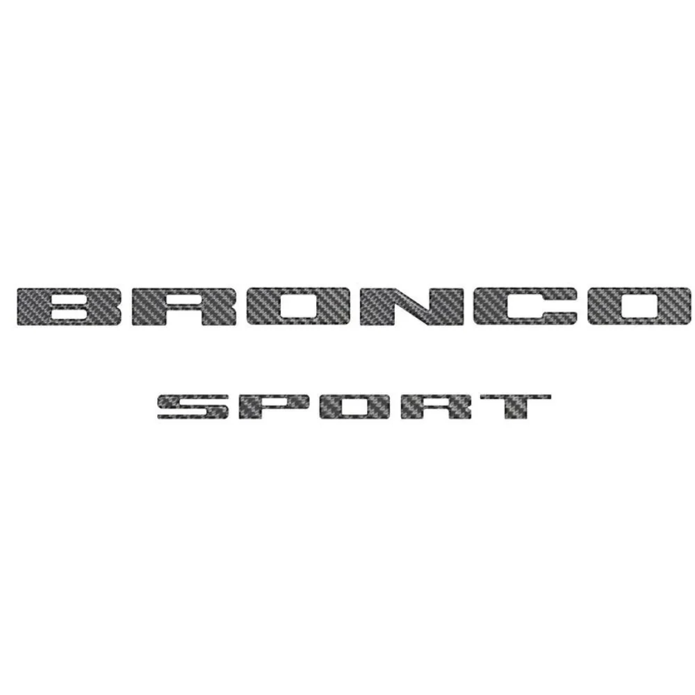 Tufskinz Rear Liftgate Letter Overlays for Ford Bronco Sport (2021-2026) - Image 22
