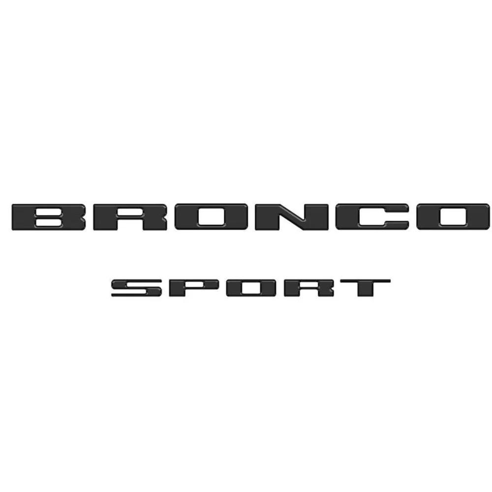Tufskinz Rear Liftgate Letter Overlays for Ford Bronco Sport (2021-2026) - Image 8
