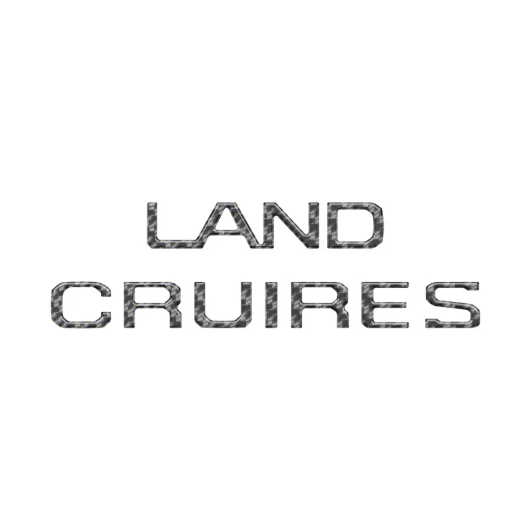 Tufskinz Rear Liftgate Letter Overlays for Land Cruiser (2024-2025) - Image 3
