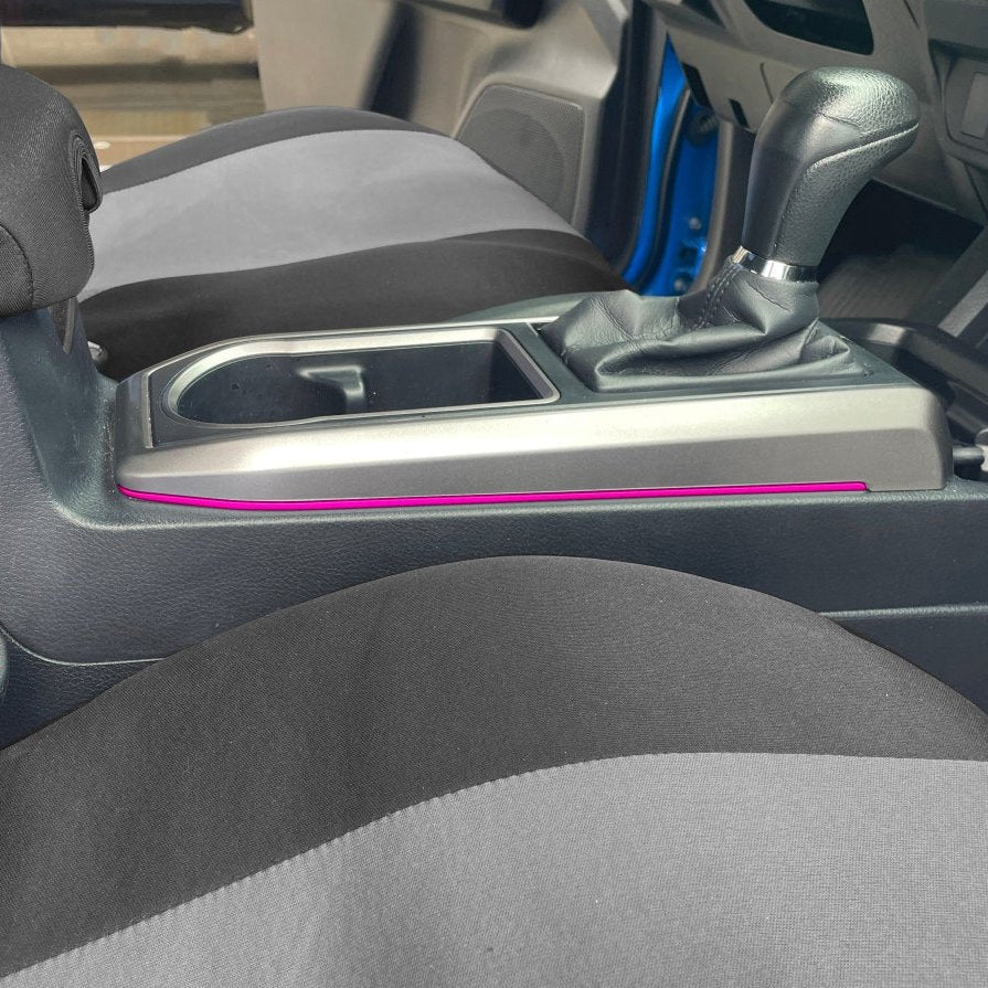Tufskinz Side Center Console Line Inserts (Automatic) for Tacoma (2016-2023) - Image 14