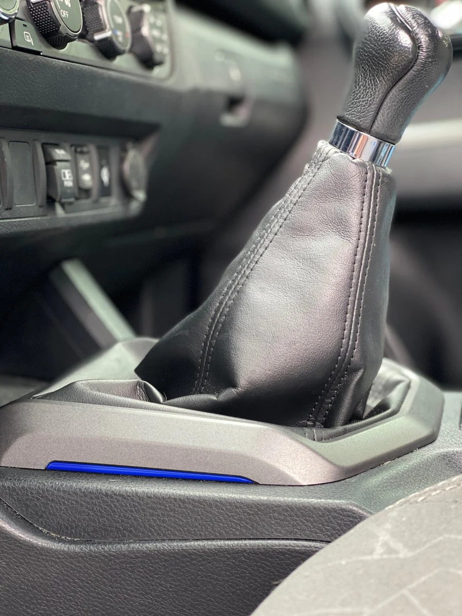 Tufskinz Side Center Console Line Inserts (Manual) for Tacoma (2016-2023) - Image 11