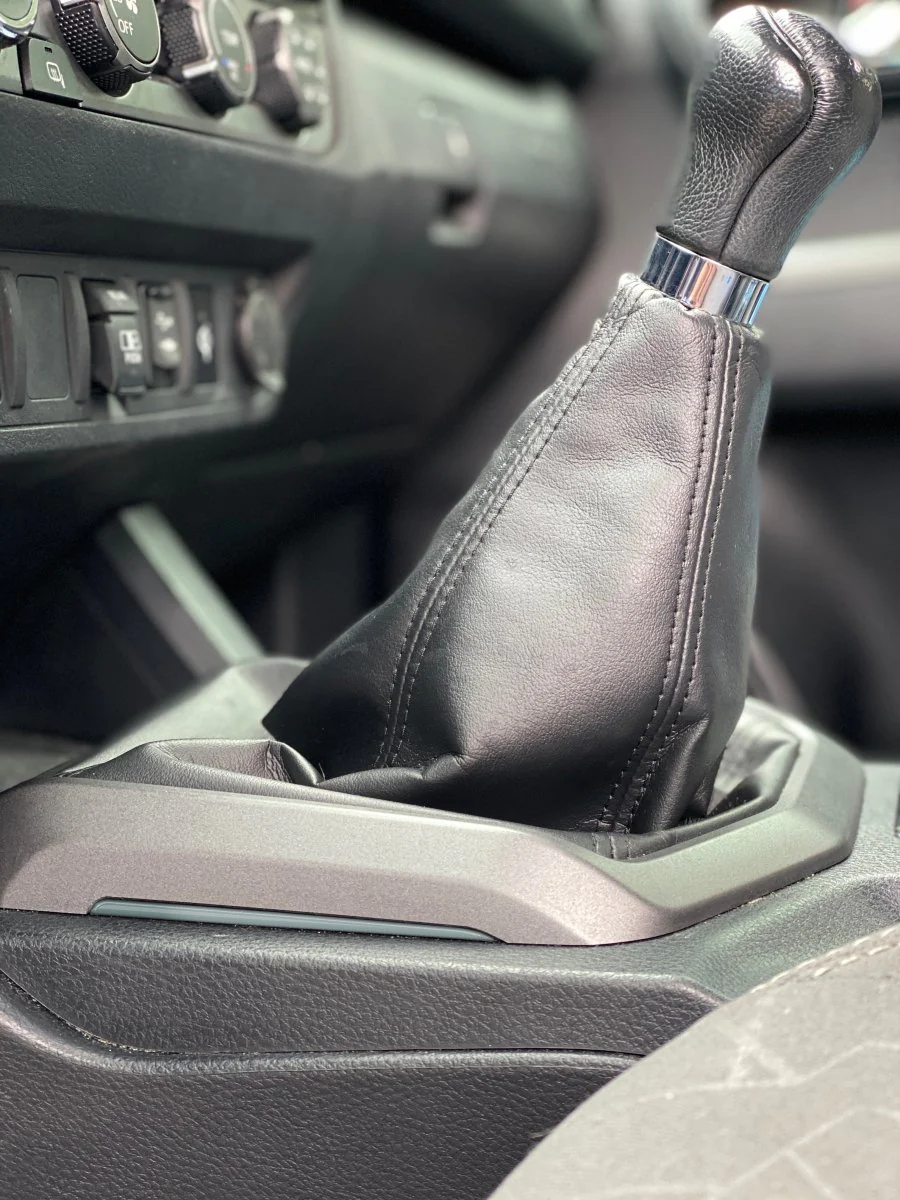 Tufskinz Side Center Console Line Inserts (Manual) for Tacoma (2016-2023) - Image 5