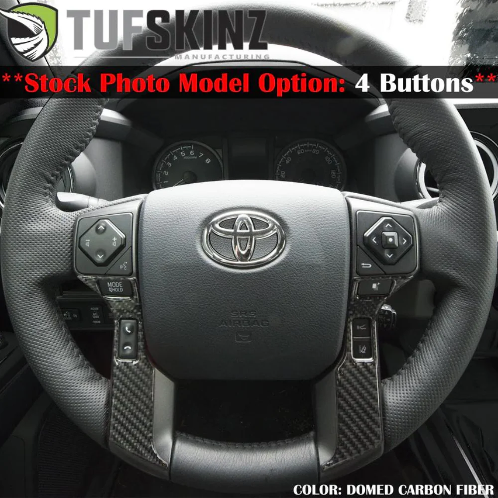 Tufskinz Steering Wheel Accent Trim for Tacoma (2016-2023) - Image 3