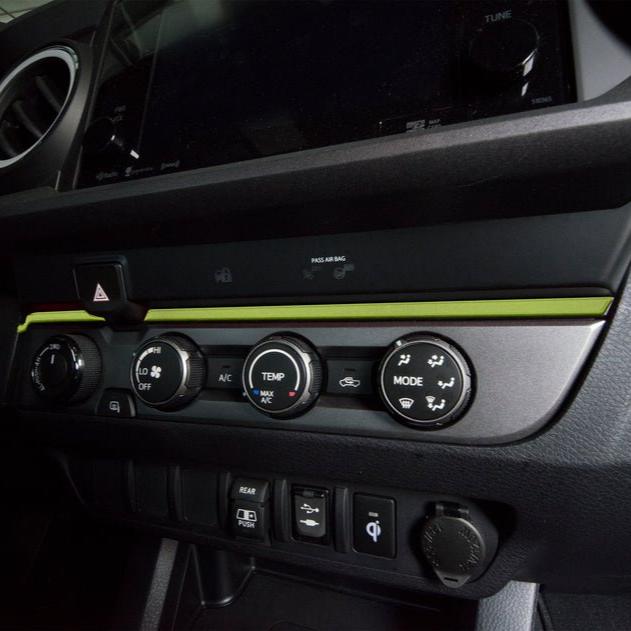 Tufskinz Strip Above Climate Control Accent Trim for Tacoma (2016-2023) - Image 22