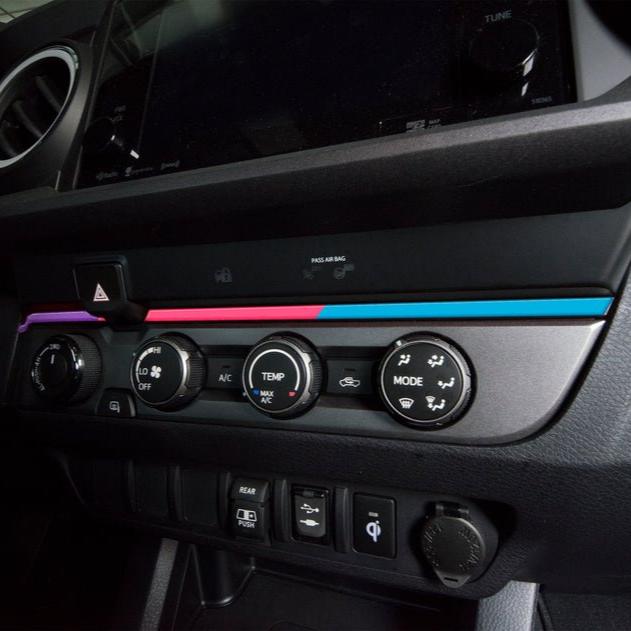 Tufskinz Strip Above Climate Control Accent Trim for Tacoma (2016-2023) - Image 46