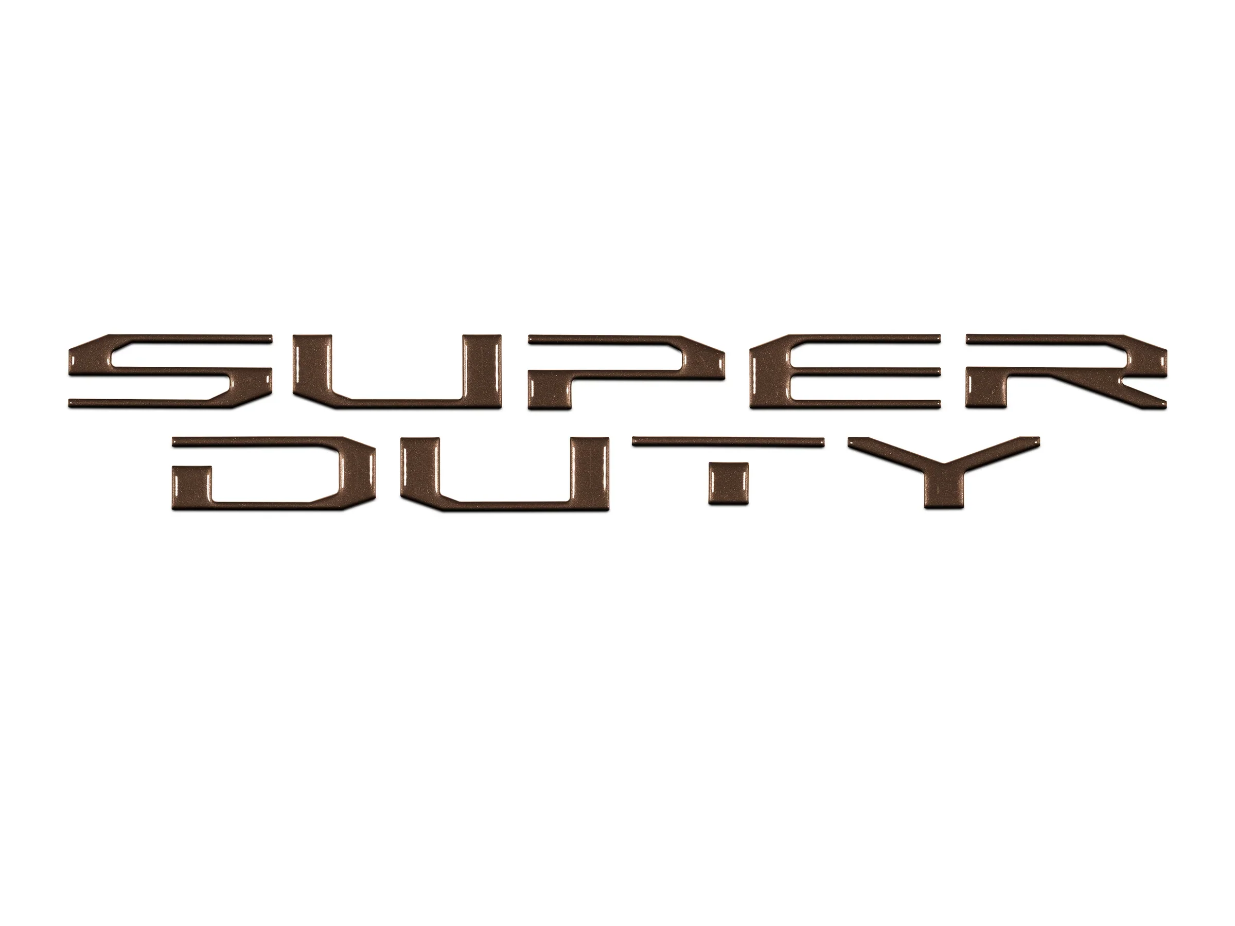 Tufskinz "SUPER DUTY" Hood Letter Inserts for Ford Super Duty (2017-2022) - Image 5