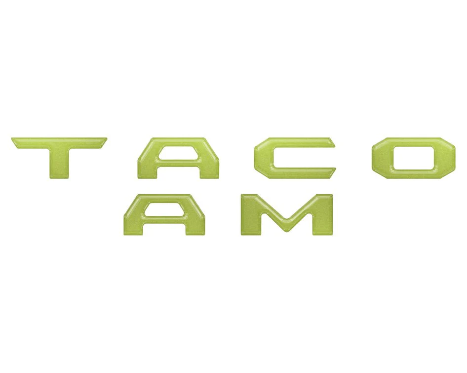 Tufskinz "TACOMA" Glove Box Letter Inserts for Tacoma (2016-2023) - Image 13
