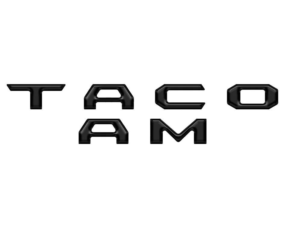 Tufskinz "TACOMA" Glove Box Letter Inserts for Tacoma (2016-2023) - Image 19
