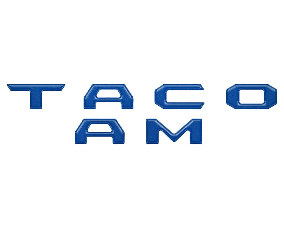 Tufskinz "TACOMA" Glove Box Letter Inserts for Tacoma (2016-2023) - Image 4