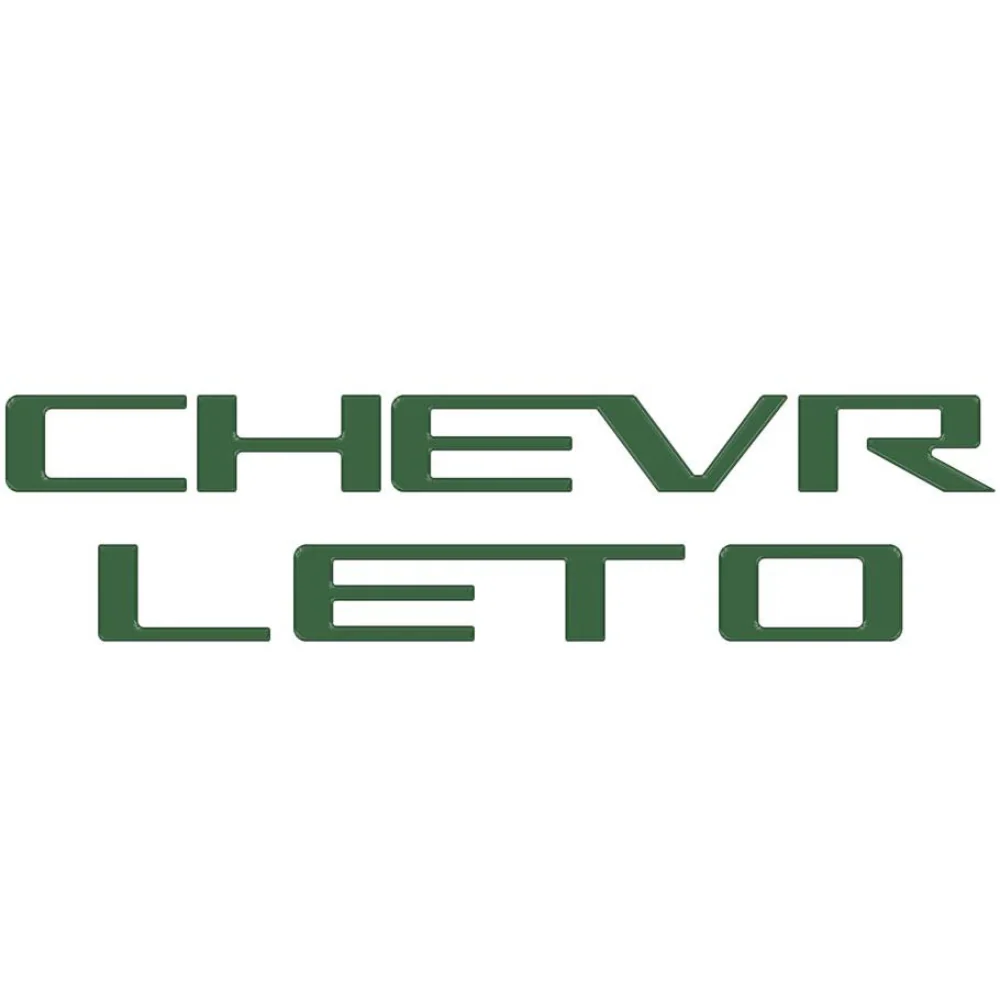 Tufskinz Tailgate Letter Inserts for Chevrolet Colorado (2023-2026) - Image 10