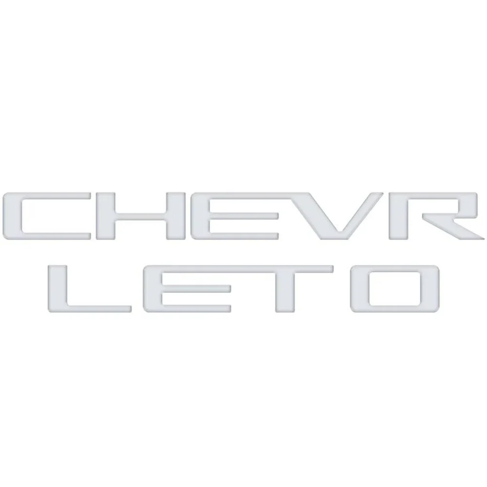 Tufskinz Tailgate Letter Inserts for Chevrolet Colorado (2023-2026) - Image 14