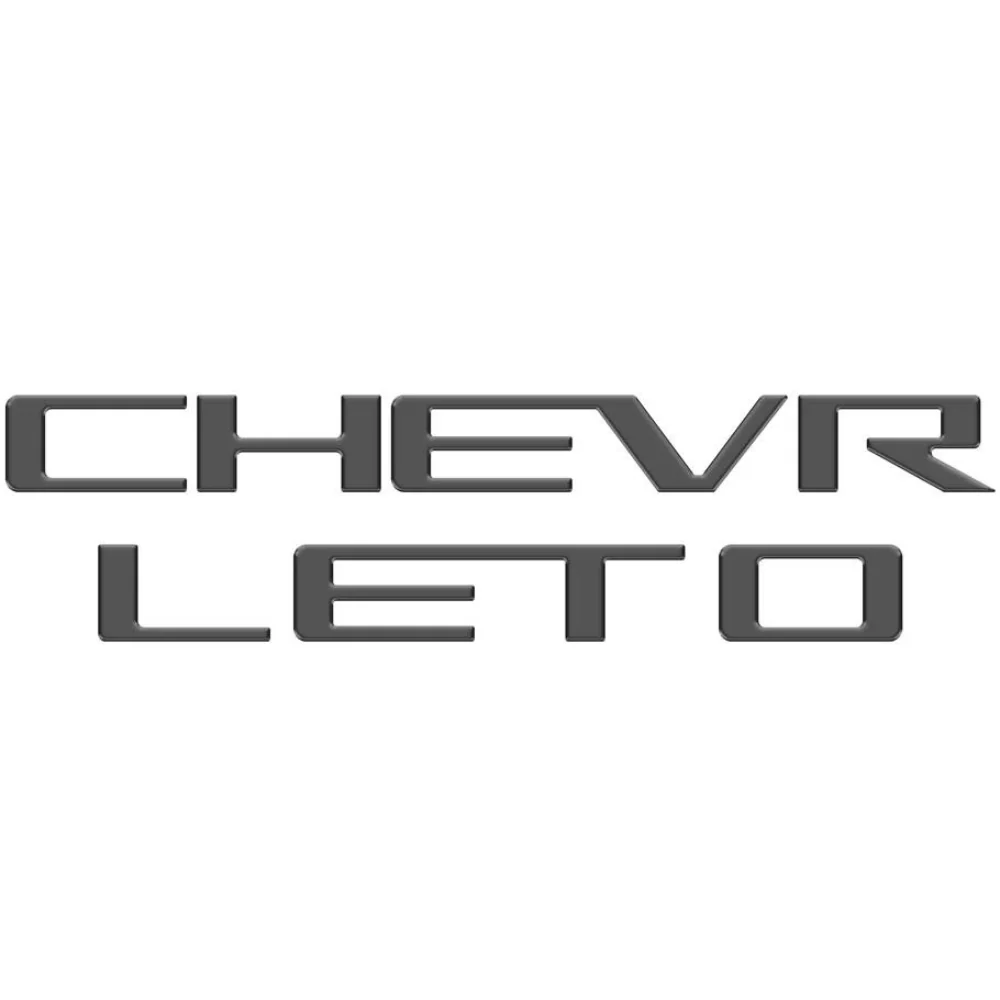 Tufskinz Tailgate Letter Inserts for Chevrolet Colorado (2023-2026) - Image 19