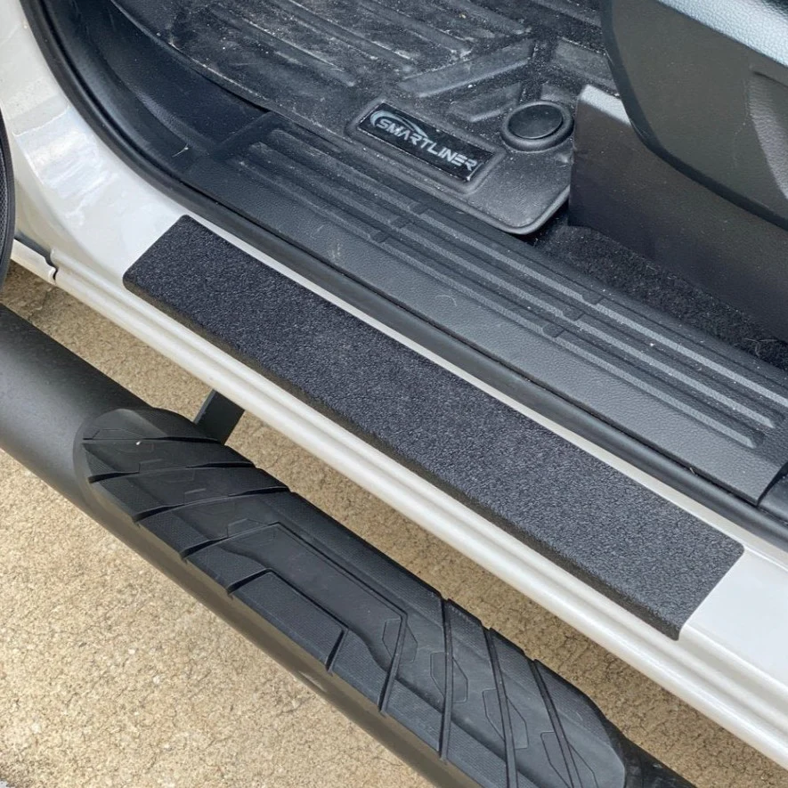 Tufskinz Textured Door Sill Protection Overlays for Ford Ranger (2019-2023) - Image 2