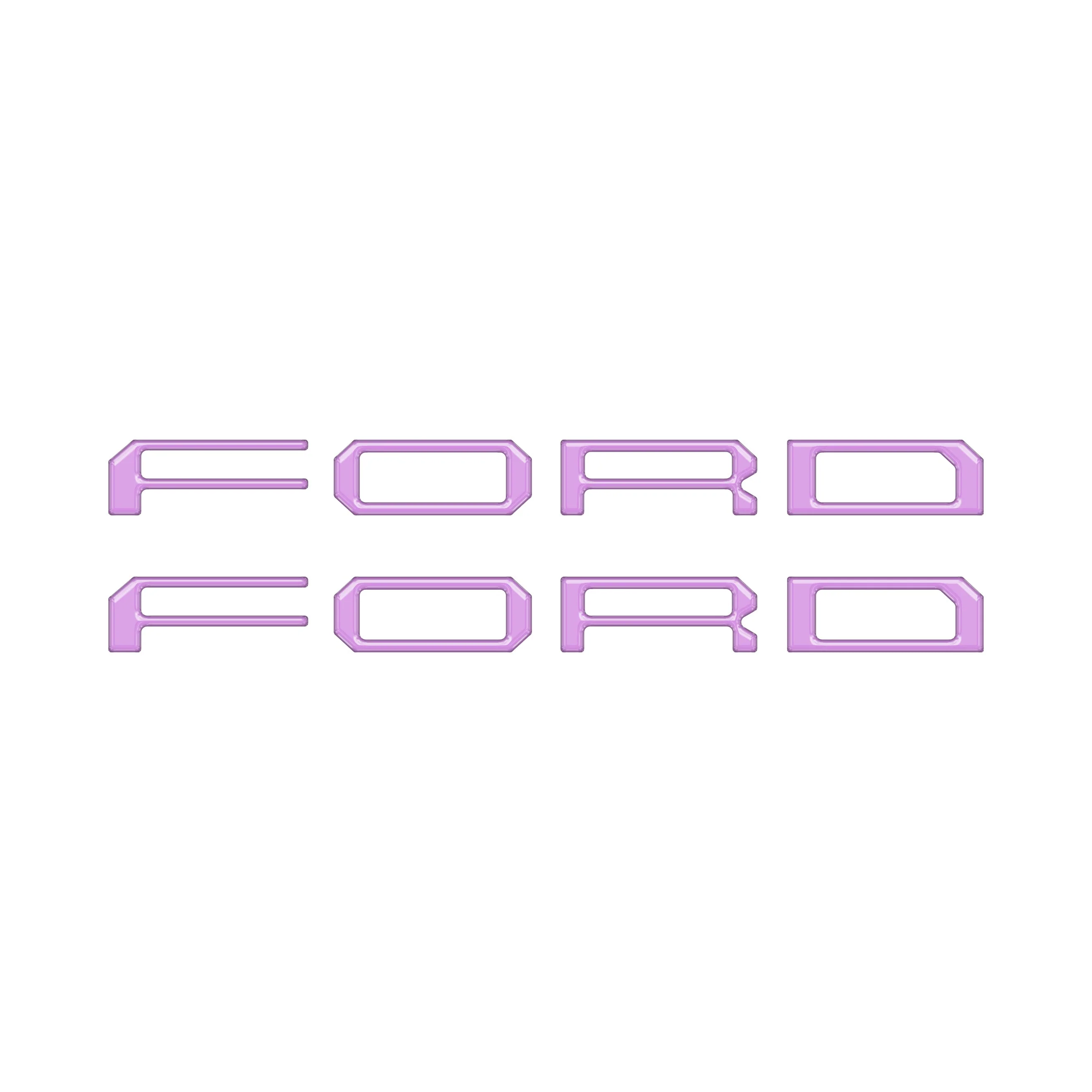 Tufskinz Tremor/Raptor Running Board Letter Inserts for Ford F-150 (2025-2026) - Image 18