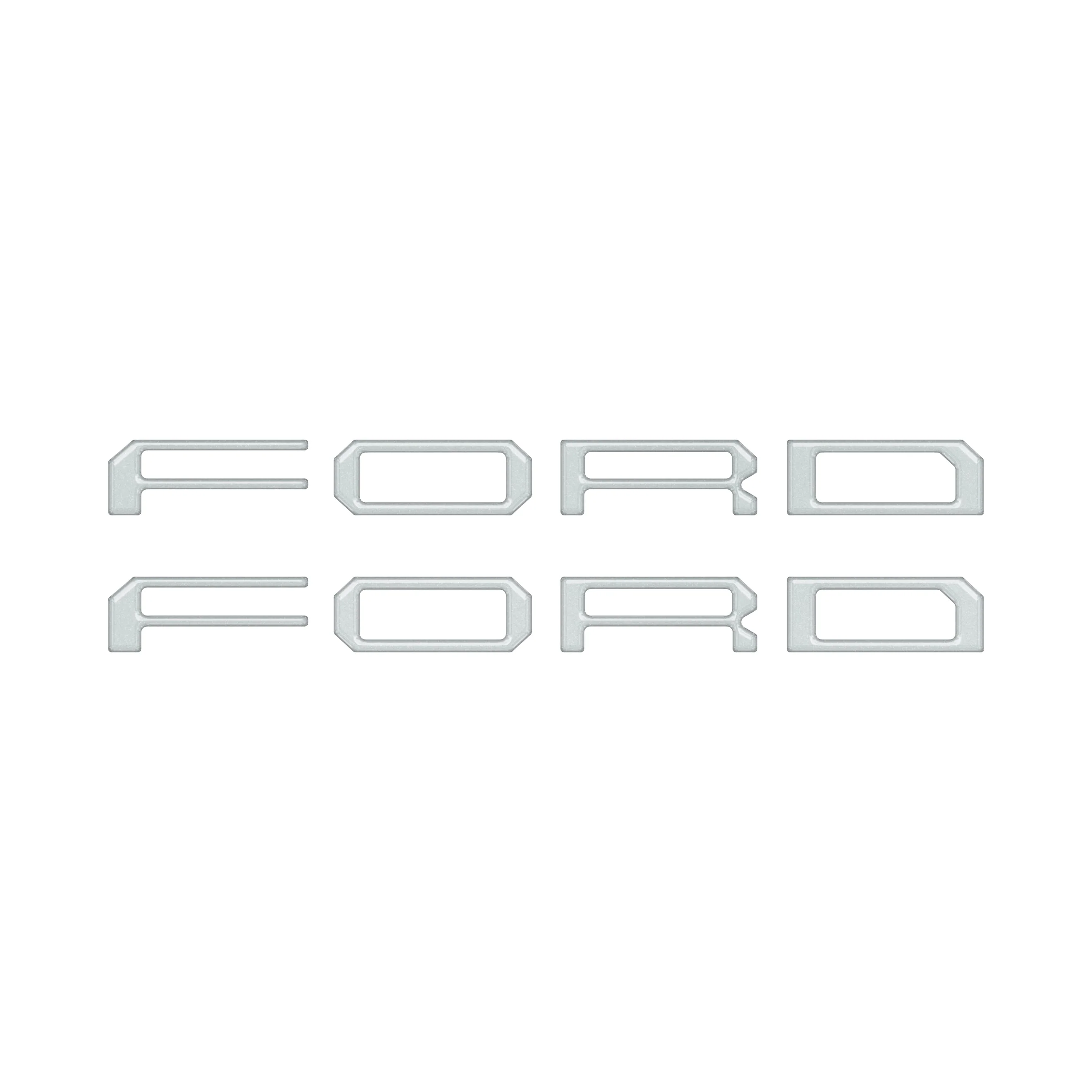 Tufskinz Tremor/Raptor Running Board Letter Inserts for Ford F-150 (2025-2026) - Image 26