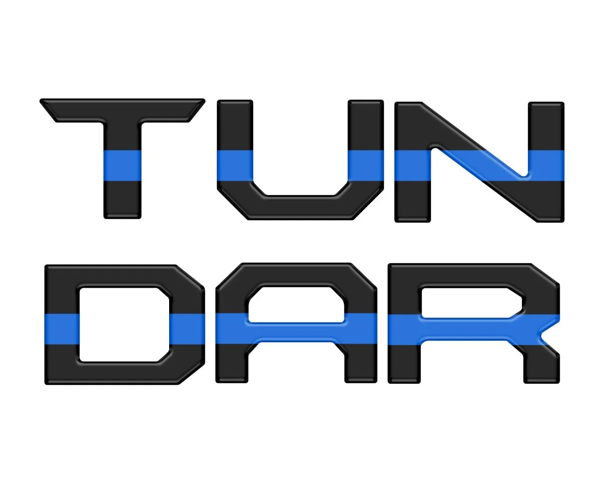 Tufskinz "TUNDRA" Tailgate Letter Inserts for Tundra (2014-2021) - Image 19