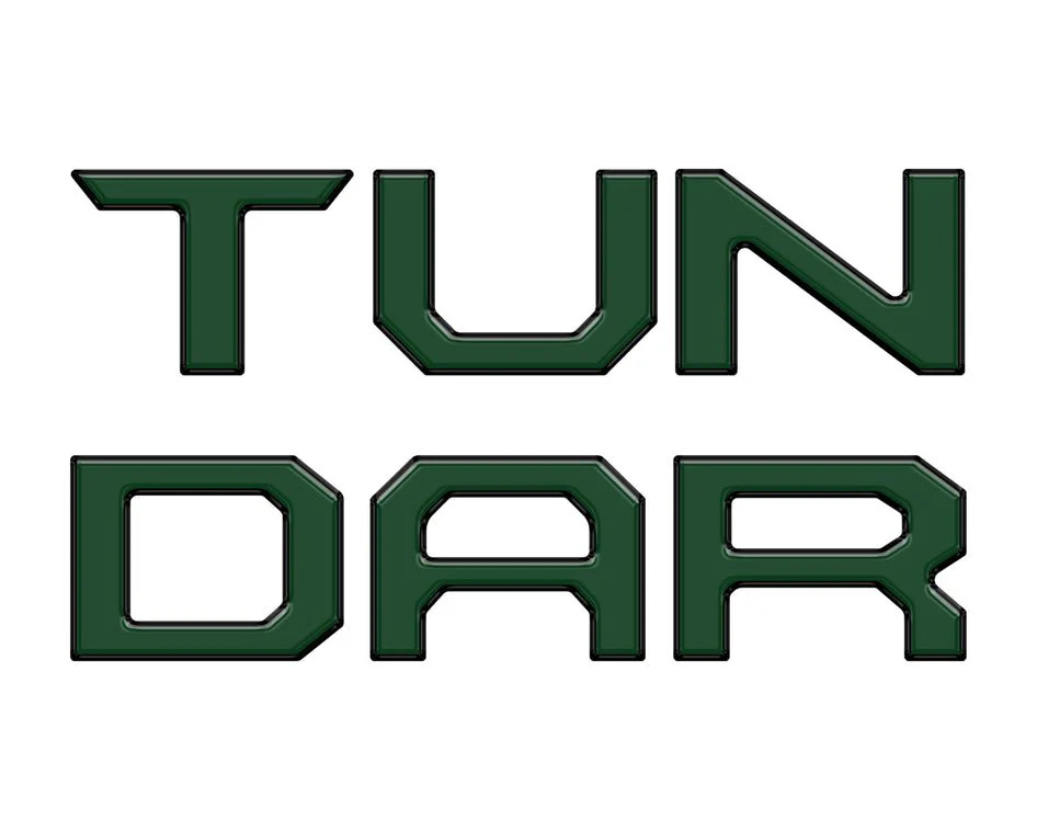 Tufskinz "TUNDRA" Tailgate Letter Inserts for Tundra (2014-2021) - Image 30