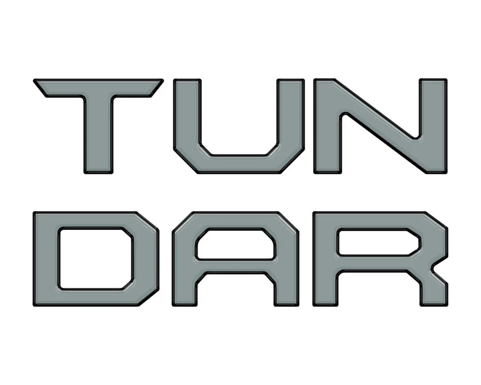 Tufskinz "TUNDRA" Tailgate Letter Inserts for Tundra (2014-2021) - Image 33