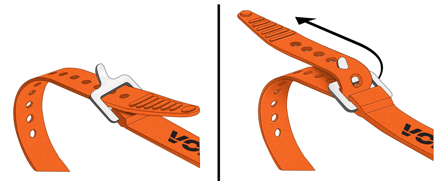 Voile Straps with Aluminum Buckle - Image 2