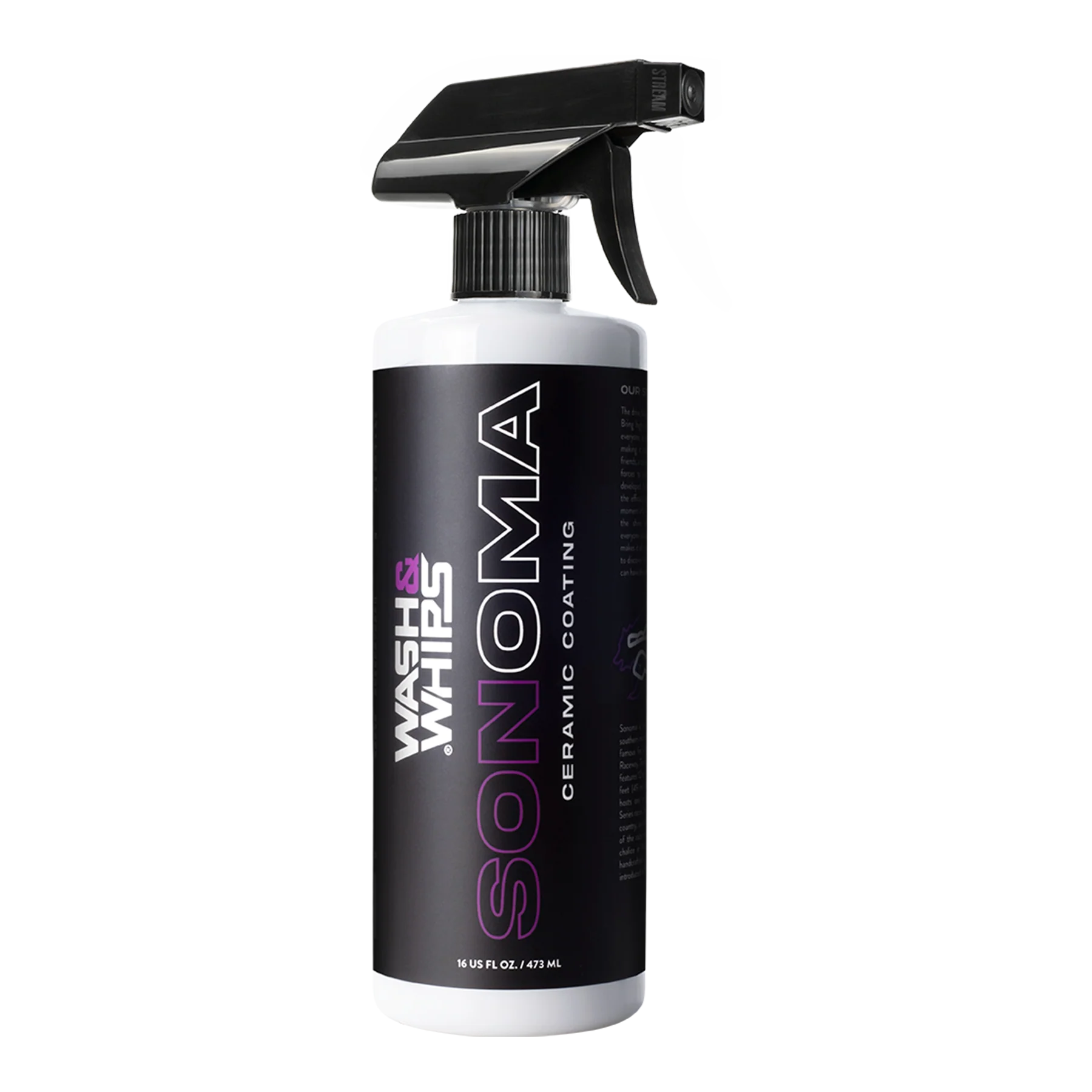 WASH&WHIPS MotoPro Motorcycle Detailing Kit (Bug Remover, Leather Care, Ceramic Spray) - Image 7
