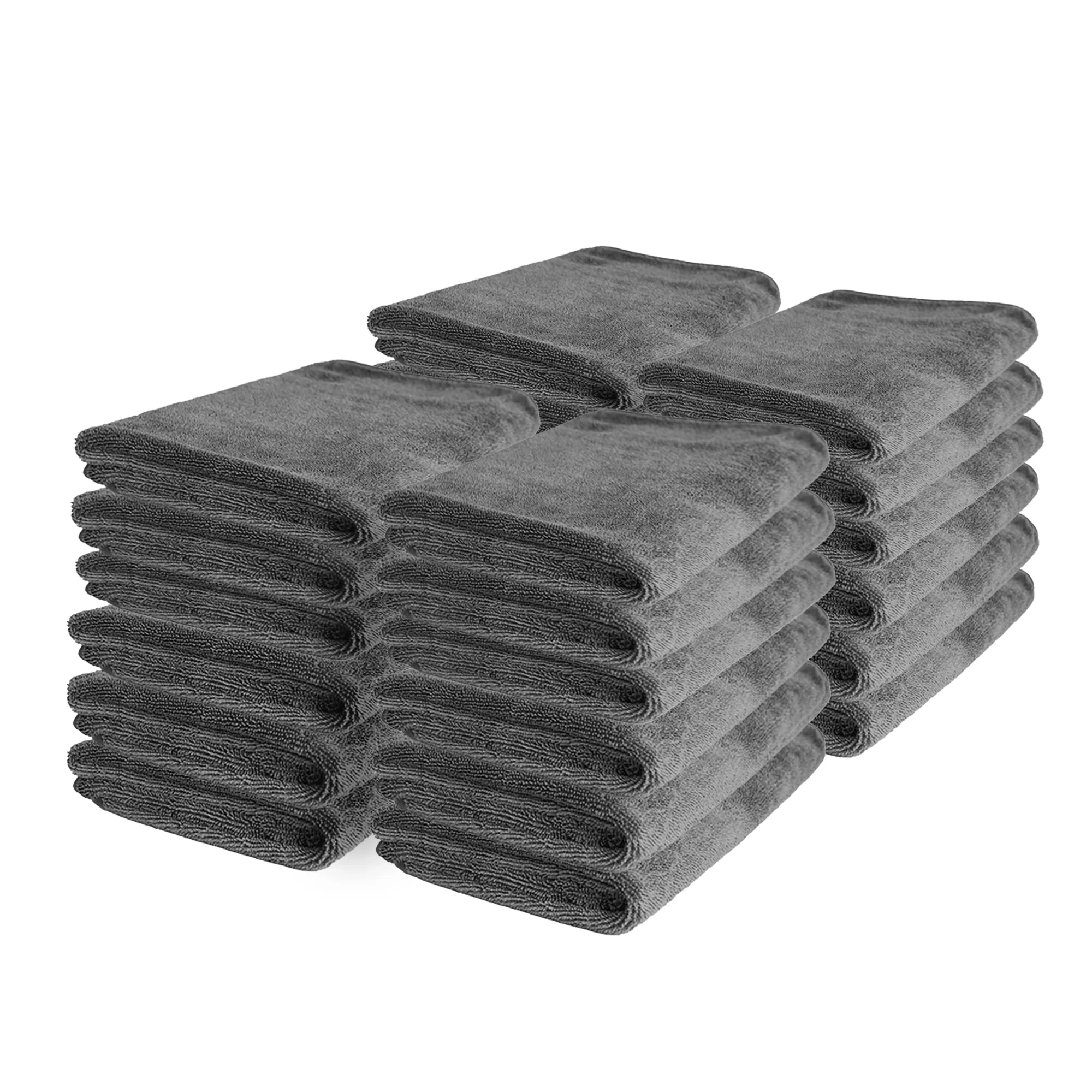 WASH&WHIPS Premium Microfiber Car Cleaning Cloths - Image 2