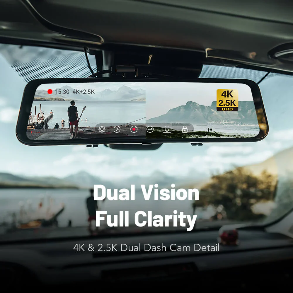 Wolfbox G900 Tri Pro Bumper Dash Cam - Image 16